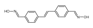 4,4'-Diformyl-trans-stilben-dioxim Structure