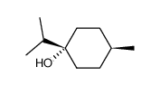 1β-Isopropyl-4α-methyl-1α-cyclohexanol structure