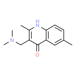 3-[(dimethylamino)methyl]-2,6-dimethyl-4-quinolinol picture