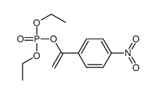 diethyl 1-(4-nitrophenyl)ethenyl phosphate结构式