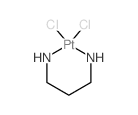 Platinum, dichloro (1, 3-propanediamine-N,N)-, (SP-4-2)-结构式