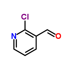 2-Chloro-3-pyridinecarboxaldehyde Structure