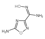 1,2,4-Oxadiazole-3-carboximidamide,5-amino-N-hydroxy- Structure