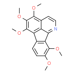 4,5,6,9,10-Pentamethoxyindeno[1,2,3-ij]isoquinoline structure