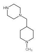 1-(N-METHYLPIPERIDIN-4-YL-METHYL)PIPERAZINE Structure