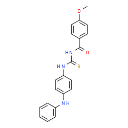 N-{[(4-anilinophenyl)amino]carbonothioyl}-4-methoxybenzamide picture