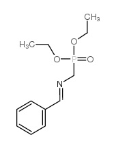 diethyl-n-benzylideneaminomethylphosphonate structure