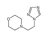 4-[2-(1,2,4-triazol-1-yl)ethyl]morpholine Structure