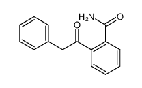 α-oxo-bibenzyl-2-carboxylic acid amide结构式