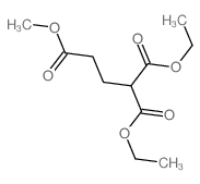 1,1,3-Propanetricarboxylicacid, 1,1-diethyl 3-methyl ester Structure