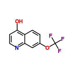 4-羟基-7-三氟甲基喹啉结构式