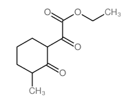 ethyl 2-(3-methyl-2-oxo-cyclohexyl)-2-oxo-acetate Structure