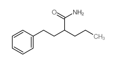 2-phenethylpentanamide结构式