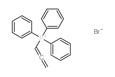 Triphenyl(1,2-propadienyl)phosphorane Structure