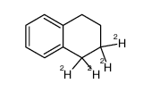 1,1,2,2-tetradeuterio-1,2,3,4-tetrahydro-naphthalene结构式