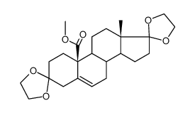 Methyl 3,3,17,17-Bis(ethylenedioxy)androst-5-en-19-oate picture