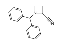 1-(Diphenylmethyl)-2-azetidinecarbonitrile Structure