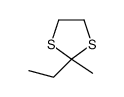 2-ethyl-2-methyl-1,3-dithiolane结构式