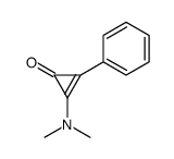 2-(dimethylamino)-3-phenylcycloprop-2-en-1-one Structure