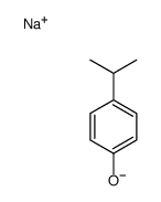 sodium p-isopropylphenolate Structure