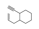 1-ethynyl-2-prop-2-enylcyclohexane Structure