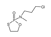 (3-Chloro-propyl)-methyl-(2-oxo-2λ5-[1,3,2]oxathiaphospholan-2-yl)-amine结构式