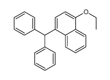 1-benzhydryl-4-ethoxynaphthalene结构式