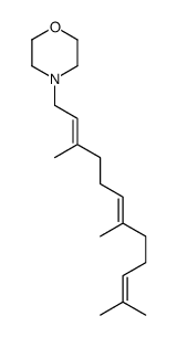 4-(3,7,11-Trimethyl-2,6,10-dodecatrienyl)morpholine结构式