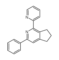 3-PHENYL-1-(PYRIDIN-2-YL)-6,7-DIHYDRO-5H-CYCLOPENTA[C]PYRIDINE structure