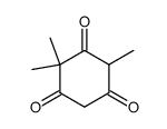 2,2,4-trimethyl-cyclohexane-1,3,5-trione结构式