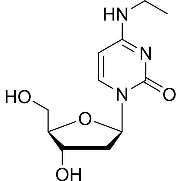 N4-ETHYL-2'-DEOXYCYTIDINE structure