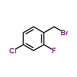 1-(Bromomethyl)-4-chloro-2-fluorobenzene Structure