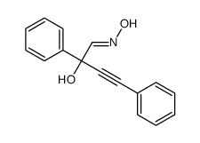 (1E)-1-hydroxyimino-2,4-diphenylbut-3-yn-2-ol Structure