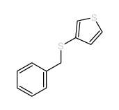 3-benzylsulfanylthiophene结构式