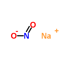 Sodium nitrite Structure