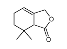 7,7-dimethyl-5,6,7,7a-tetrahydro-1(3H)-isobenzofuranone Structure