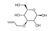 3-O-allyl-β-D-glucopyranoside结构式