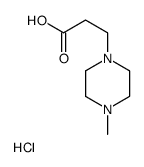 4-甲基-1-哌嗪丙酸盐酸盐图片