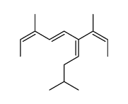 (2Z,5E,7Z)-3,7-dimethyl-4-isopentylidienenona-2,5,7-triene Structure