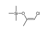 1-chloroprop-1-en-2-yloxy(trimethyl)silane结构式