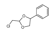 2-chloromethyl-4-phenyl-1,3-dioxolane Structure