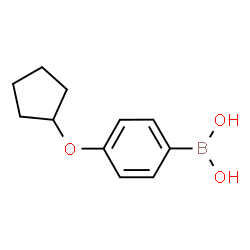 (4-(环戊基氧基)苯基)硼酸图片