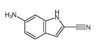 1H-Indole-2-carbonitrile,6-amino-(9CI) Structure