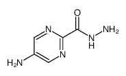 2-Pyrimidinecarboxylic acid,5-amino-,hydrazide Structure