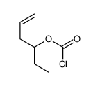 hex-5-en-3-yl carbonochloridate Structure