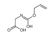 Alloc-Gly-OH Structure