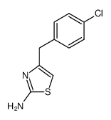 4-(4-chloro-benzyl)-thiazol-2-ylamine结构式