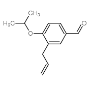 4-propan-2-yloxy-3-prop-2-enylbenzaldehyde structure