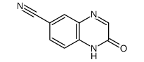 2-氧代-1,2-二氢喹噁啉-6-甲腈结构式