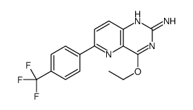 4-ethoxy-6-[4-(trifluoromethyl)phenyl]pyrido[3,2-d]pyrimidin-2-amine Structure